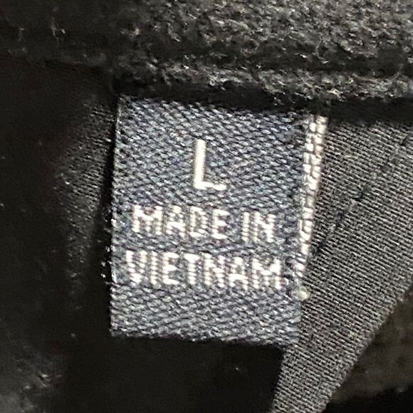 Tumi Black Soft Shell Ski Jacket Men’s Large Fleece Lined - Picture 8 of 8